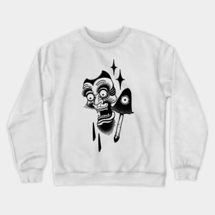 Demon mushroom Crewneck Sweatshirt